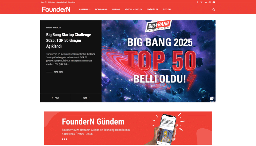 Girişimcilik - Haber Sayfası