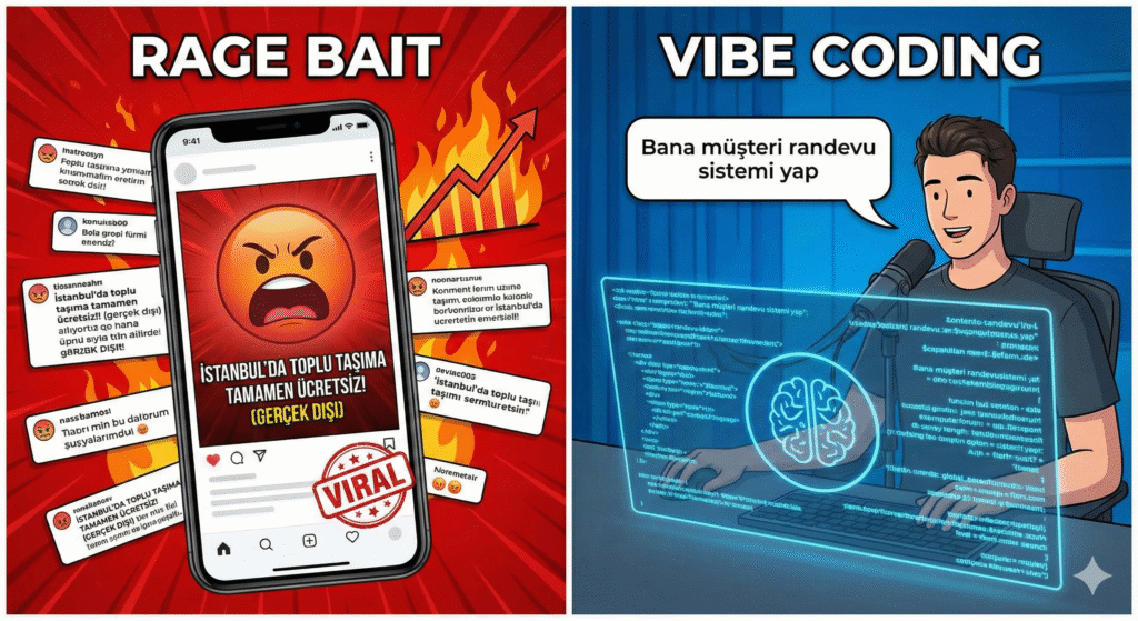 Rage Bait ve Vibe Coding